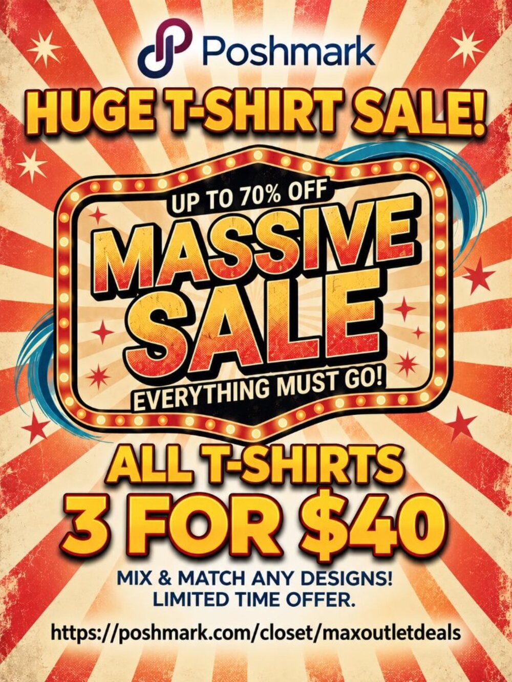 3 FOR $40 Black Graphics Unisex T-Shirts Sale